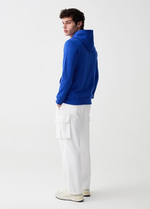 Hoodie en peluche avec fermeture éclair intégrale