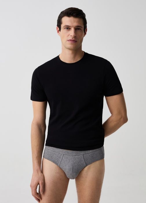 Lot de deux slips en coton Supima extensible
