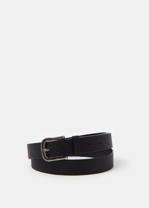 Ceinture avec boucle au fini vintage