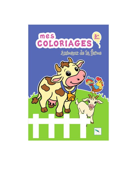 ANIMAUX DE LA FERME - MES COLORIAGES