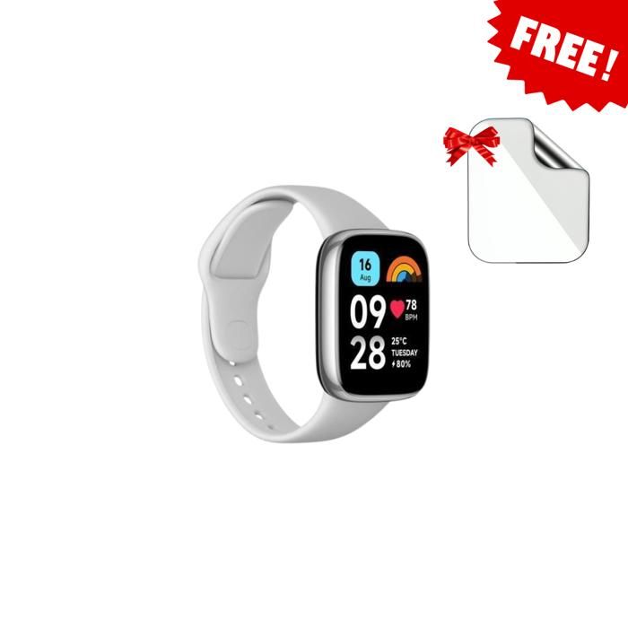 Redmi Watch 3 Active, Avec film de protection Gratuit