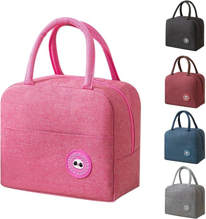 Sac Isotherme Repas, 5.6L Mini Glaciere, Glaciere Souple Isotherme En Feuille D'Aluminium, Petit Sac Lunch Box Pour Femmes, H[J507]