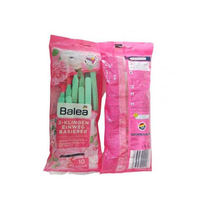 Balea Rasoir jetable Balea 2 lames 10 pcs