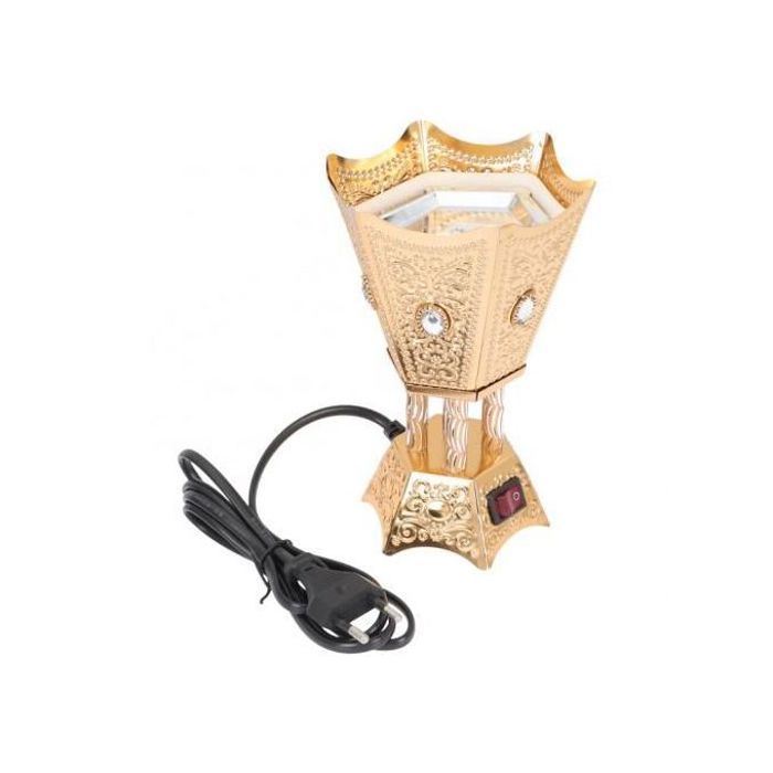 Encensoir électrique Bakhour style diamant avec interrupteur