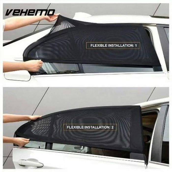 2 Couvertures de fenêtre de voiture