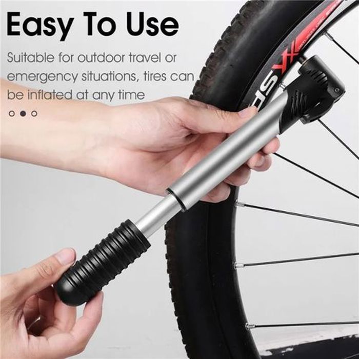 Pompe vélo Portable Haute Pression, gonfleur de balle