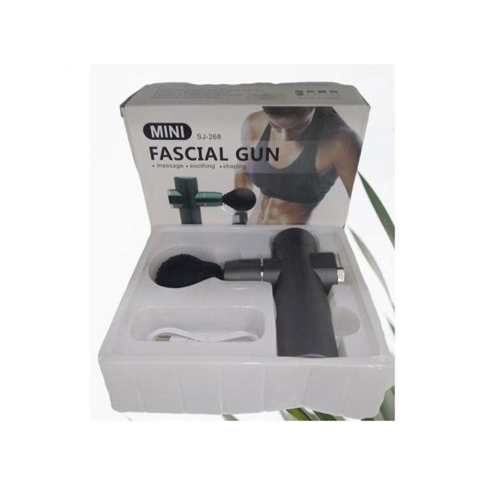 PISTOLET DE MASSAGE MINI FACIAL GUN . Relaxation du corps, du fascia, Fitness