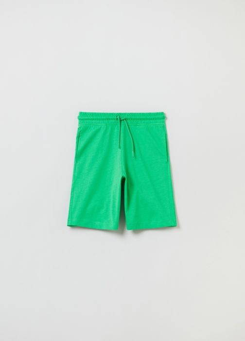 PANTALON COURT POUR GARÇONS - CLASSIC GREEN