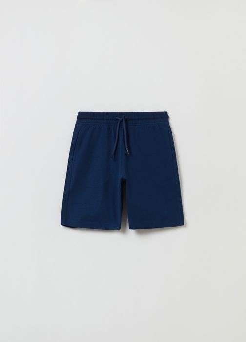 Bermuda joggers - Non spécifié - Non spécifié - 100% coton - Cordon de serrage - Poches verticales