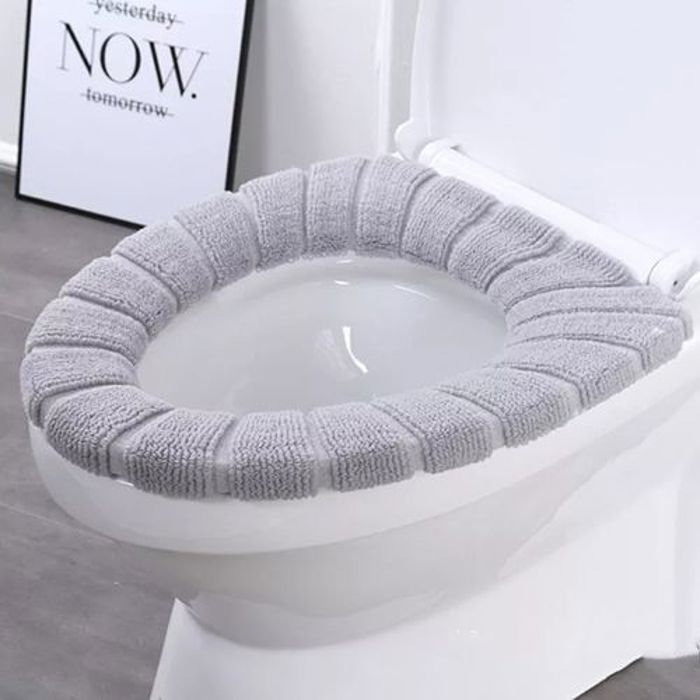 Couvercle de Toilette en Tissu