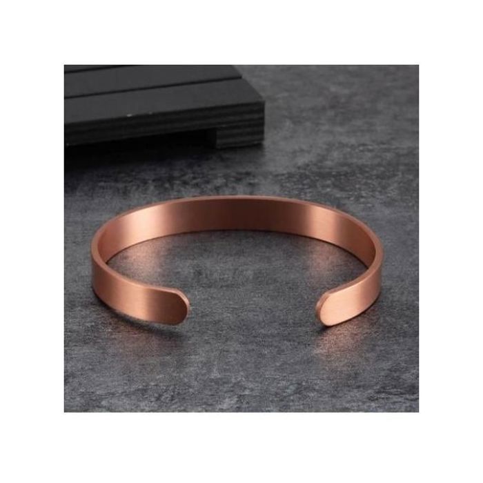Bracelet en Cuivre - Cuivre Pur - Ajustable - Anti-inflammatoire - Anti-douleur - Antioxydant