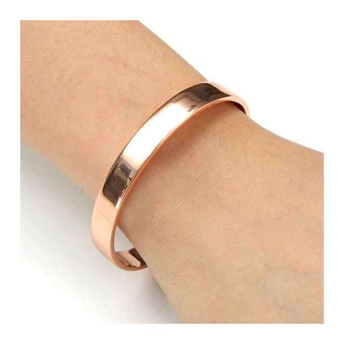 Bracelet en Cuivre - MARQUE Non Spécifiée - Anti-Rhumatismes - Ajustable - 99,99% Cuivre Pur - Mixte