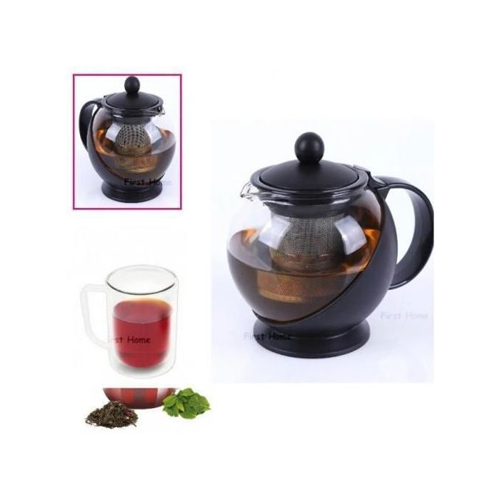 Théière en Verre avec filtre 1500ml