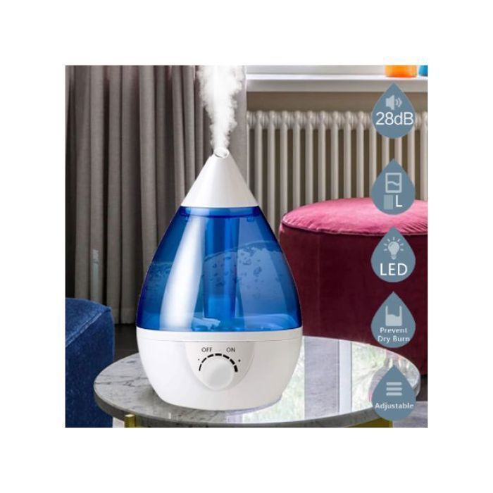 Humidificateur D'air Diffuseur  Humidificador LED Night Light Maison couleur aleatoir