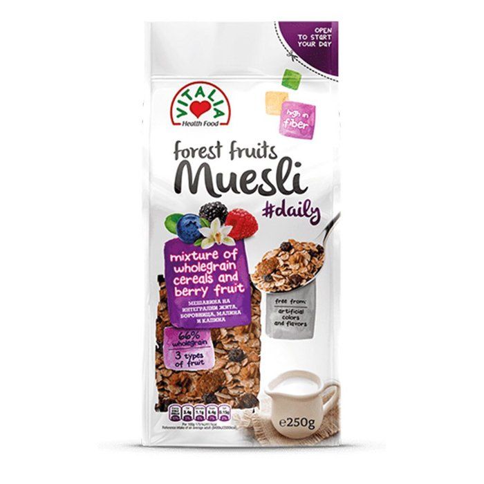 Muesli aux Fruits des Bois 250g