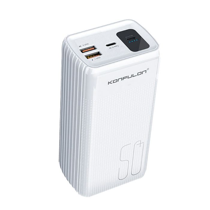 Powerbank 50000mAh Batterie externe Konfulon A24Q - Couleur Aléatoire