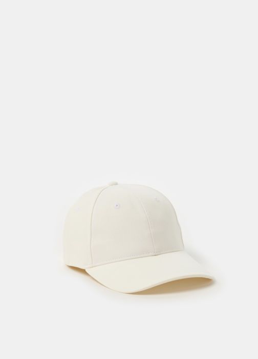 Casquette de baseball - FASUL - Blanc - 100% coton - Écusson Grand&Hills NY - Sangle ajustable