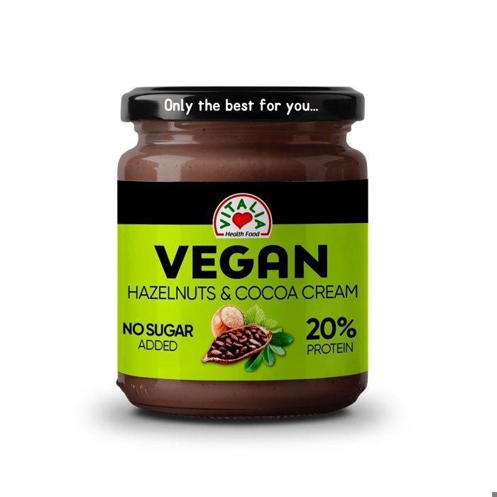 Pâte à Tartiner Vegan aux Noisettes et Cacao 200g