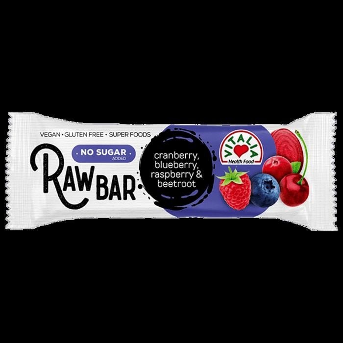 Barre aux Fruits Sans Gluten aux Fruits Rouges 30g