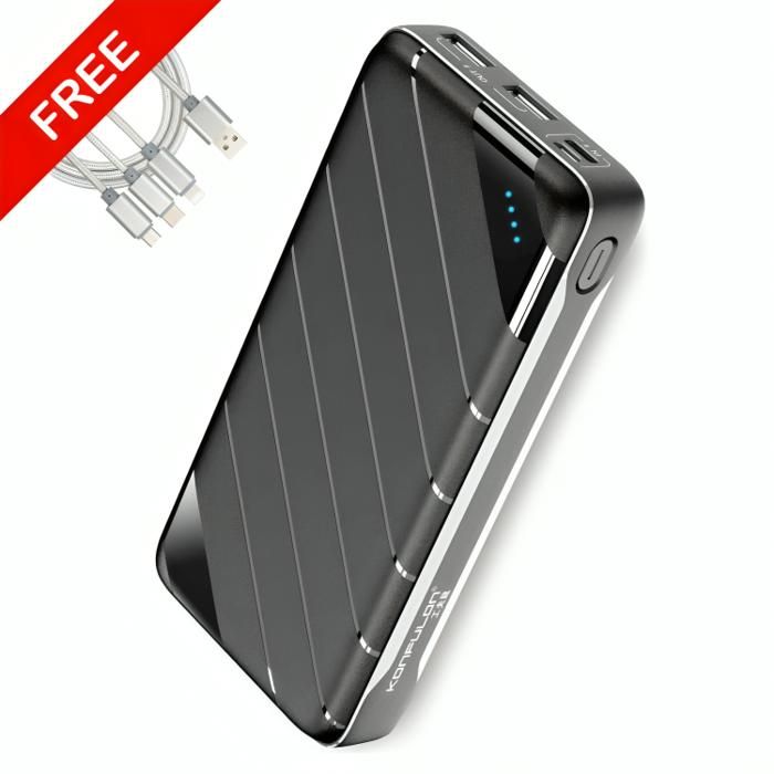Powerbank 20000mAh Batterie externe Konfulon Q13P ORIGINAL + Cable 3 en 1 Gratuit