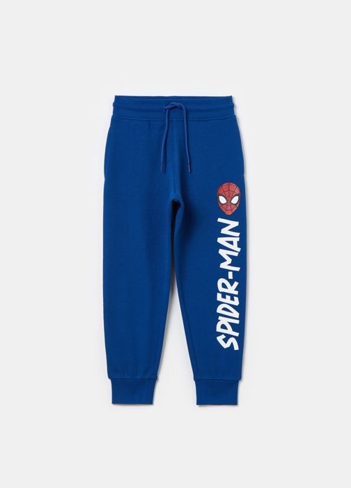 Joggers - Marvel - Spider-Man - 100% Coton - Imprimé - Poches Verticales