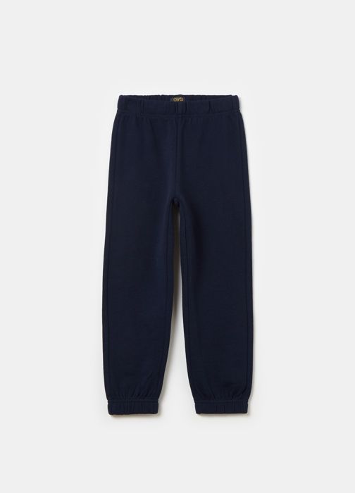 Joggers en polaire avec bordures élastiquées
