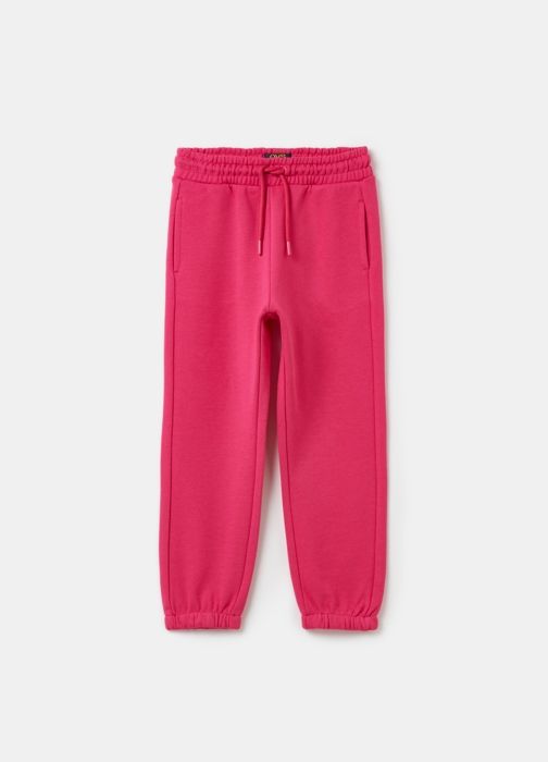 Joggers - Essentiels - 100% Coton Biologique - Cordon de Serrage - Poches Verticales - Coupe Loose
