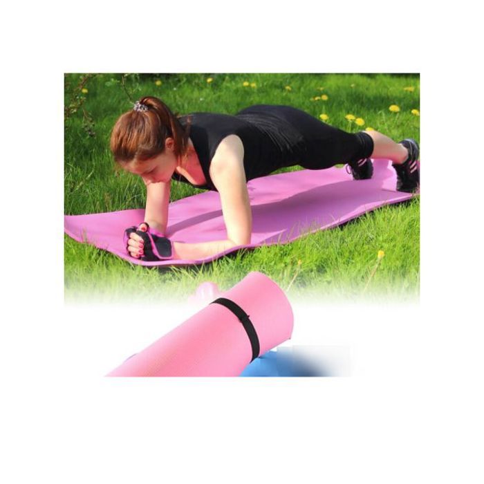 Tapis de Sport Fitness  et  Yoga - rose gold 180x50cm