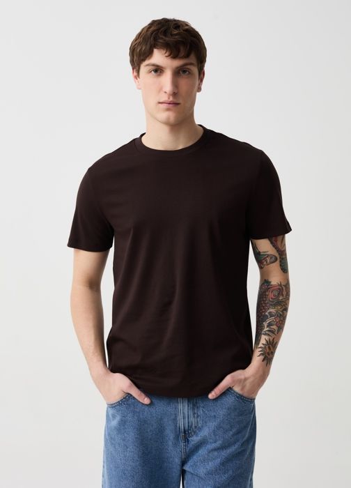 T-shirt premium coupe régulière en coton