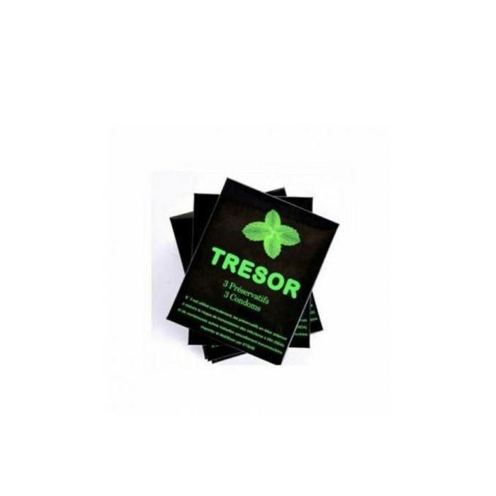 Tresor Pack de 3x3 préservatif en pointillé de qualité - (9 préservatifs)