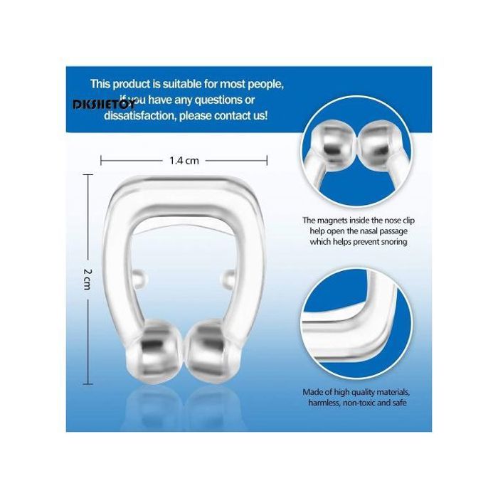 Dispositif anti ronflement, pince-nez