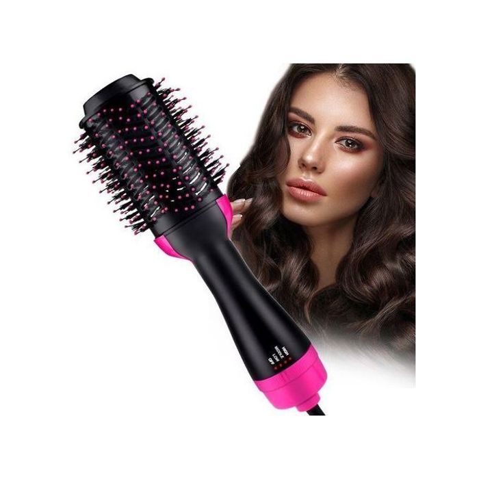 Sèche-cheveux Lissant - GENERIC - One Step - 1200 Watt - 2 Niveaux de Chaleur - Fonction Air Froid