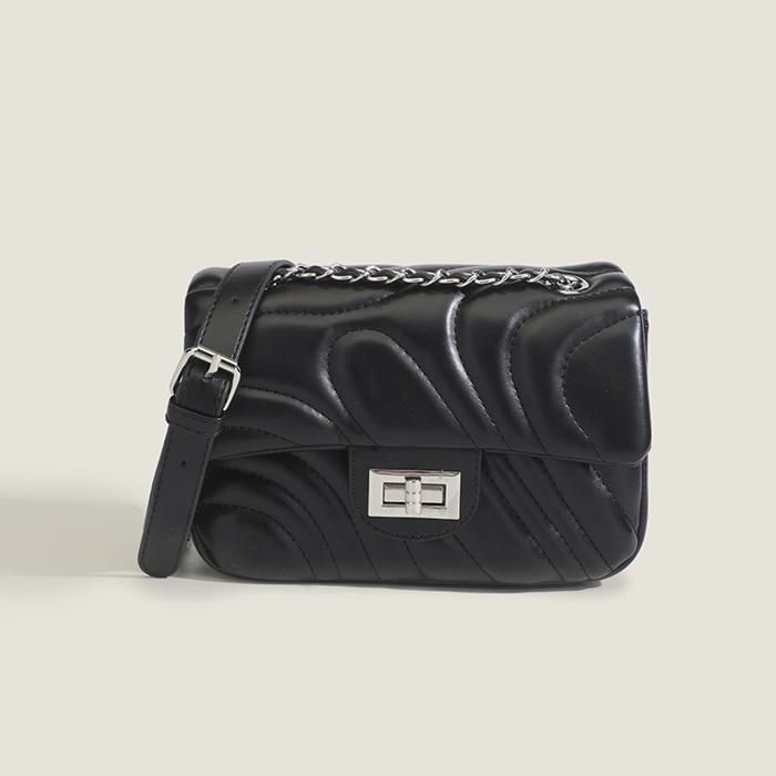 COUCOU PARIS Sac à main pour femme luxe tendance édition limitée french style CK045-2 Black