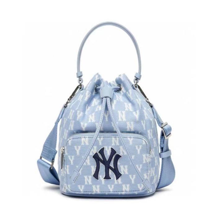 COUCOU PARIS X MLB Monogram Bucket Bag Boston Redsox Sac à main pour femme luxe tendance CK030-3 Blue