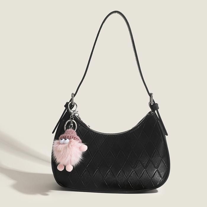 Sac à main - COUCOU PARIS - CK064-2 - Cuir haut de gamme - Édition limitée - Noir