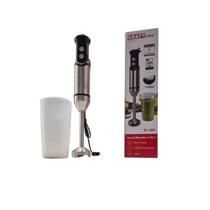 Kraft line Mixeur plongeant turbo en inox alimentaire 1000W W professionel