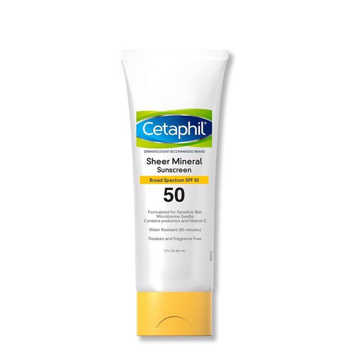 Cetaphil Sheer Mineral Sunscreen SPF 50 89 ML