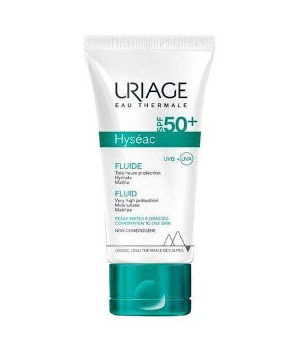 Uriage HYSEAC Fluide Solaire SPF50+ (peaux mixtes à grasses 50ml)