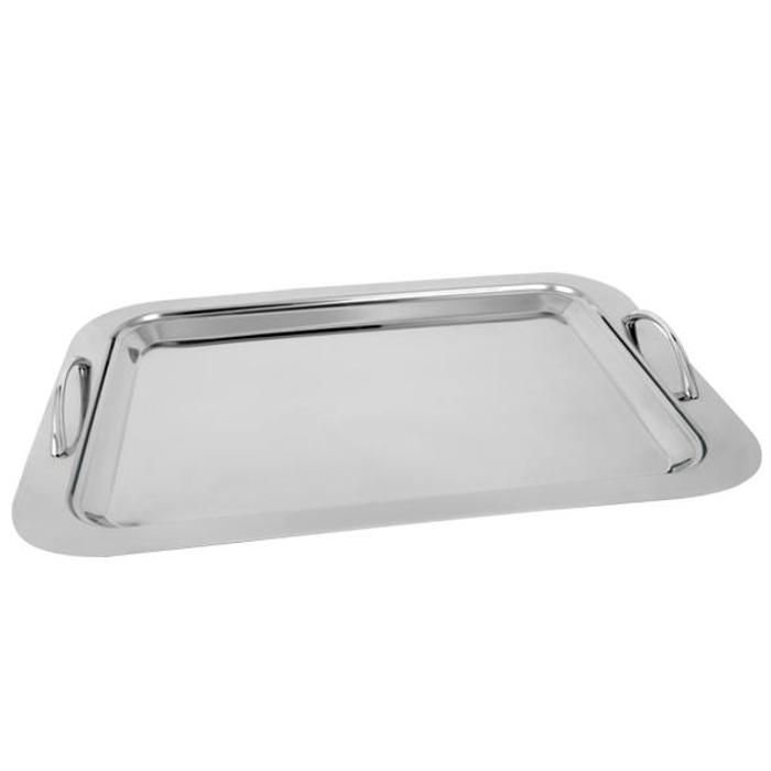 Plateau à servir INOX LAMACOM 60 / 40 cm