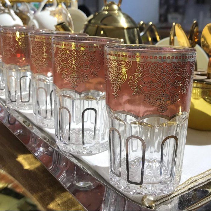 12 VERRES A THE DETAILS BRONZE