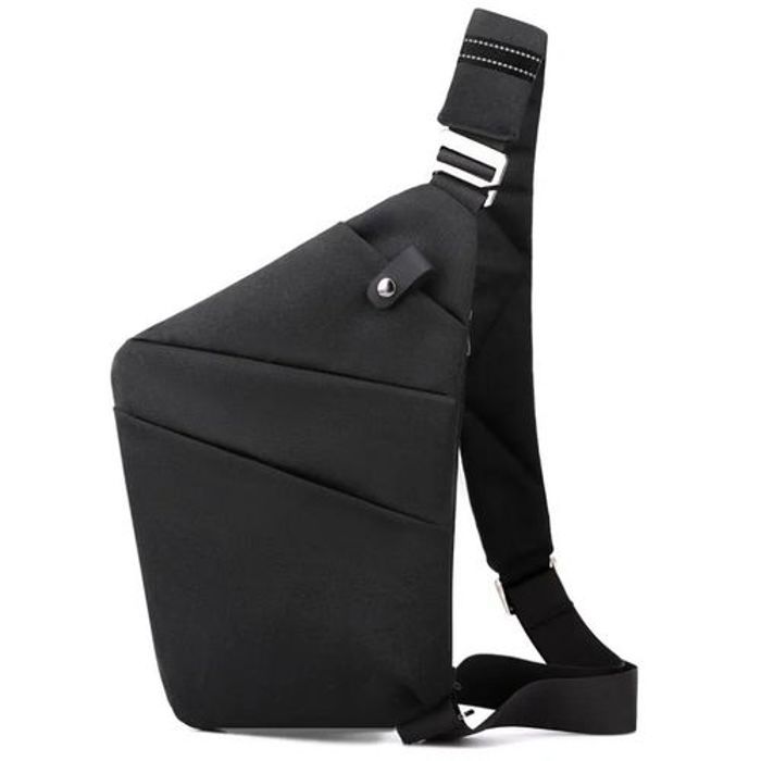 Sac à bandoulière antivol, sac de poitrine, multifonction, pour sport, travail