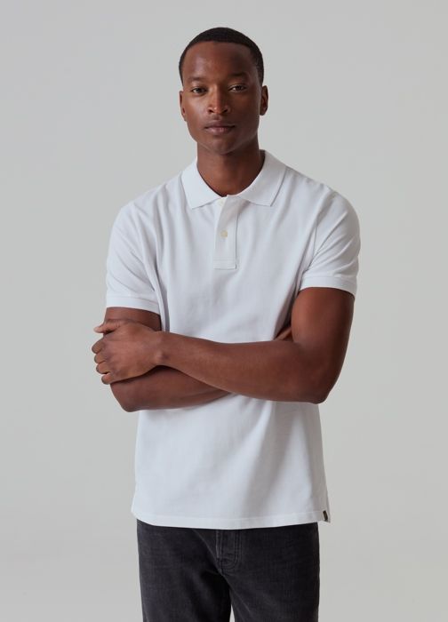Polo en piqué de coton Supima