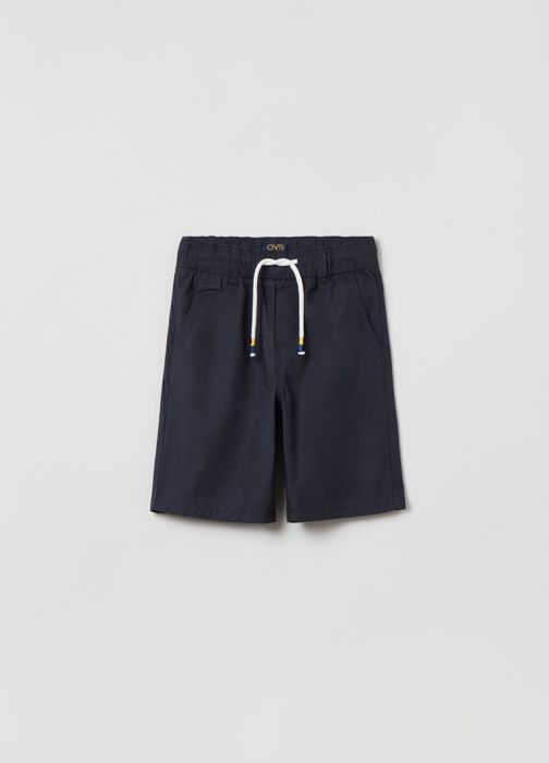 Bermuda - Non spécifié - Coton - Noir - Enfant - Garçon