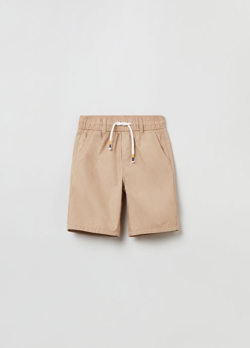 Bermuda - Non spécifié - Coton - Beige - Enfant - Garçon