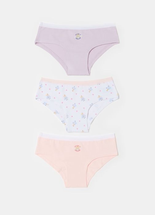 Shorts culottes - Disney - Alice au pays des merveilles - Coton biologique - Multicolore - Enfant fille