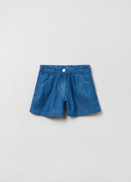 Shorts en denim - Non spécifié - Enfant - 100% coton - Cinq poches - Coupe regular