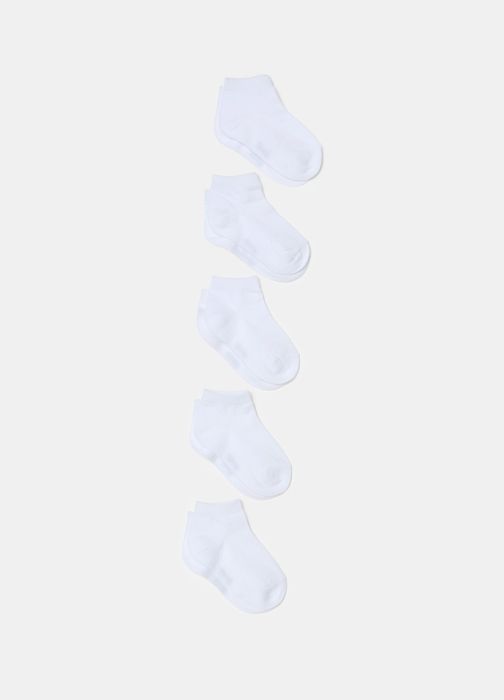 Chaussettes courtes - Pack de 5 - Enfant - Fille - Coton stretch - Respirantes