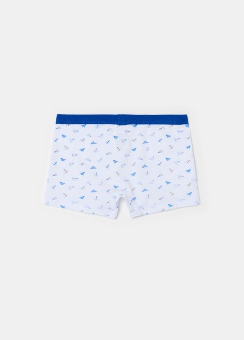SLIPS POUR GARÇONS - WHITE/BLUE
