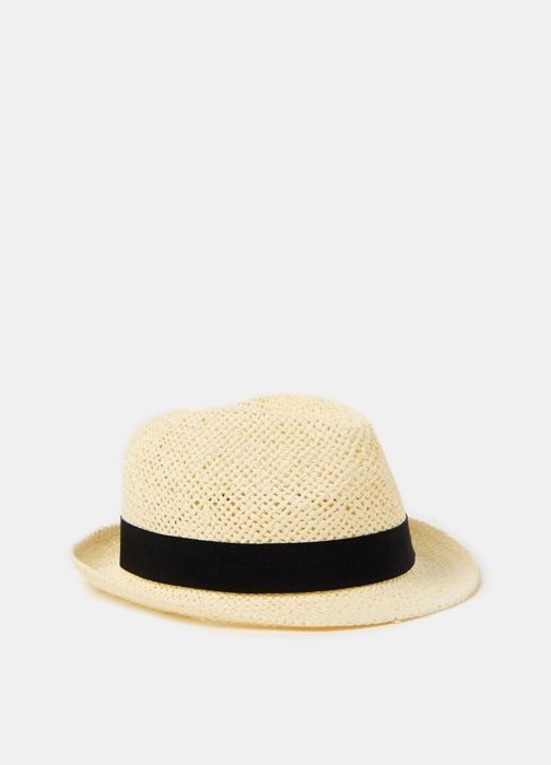 Chapeau trilby - Non spécifié - Non spécifié - Beige - 100% TEXTILE PAPER - Chic