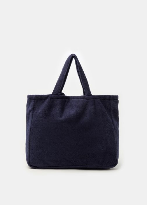 Sac à Main - PIOMBO - Sac fourre-tout de plage - Éponge de coton 100% - Couleur bleue - Pour homme